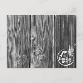 Cartão Postal De Festividades BDR Make-Your-own B&W