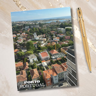 Cartão Postal De Festividades Bela Fotografia Porto Portugal, Viagem Personaliza