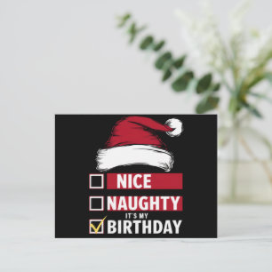 Cartão Postal De Festividades Bela travessura. São os meus Papais noeis de Natal