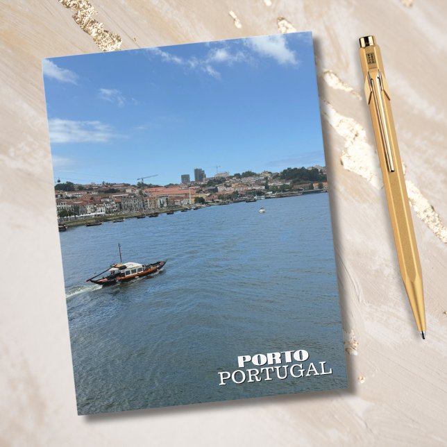 Cartão Postal De Festividades Belo rio Porto Portugal Viagem Fotografia (Criador carregado)