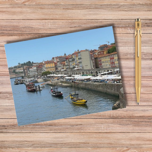 Cartão Postal De Festividades Belos Barcos Porto Portugal Fotografia, Viagem (Criador carregado)