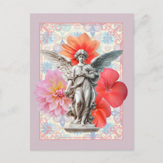 Cartão Postal De Festividades Bênção Carmesim