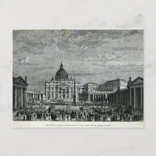 Cartão Postal De Festividades Benedição da Páscoa Excelente