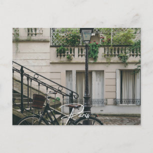Cartão Postal De Festividades Bicicleta de Paris (Paris)