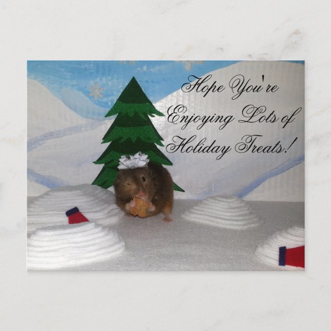 Cartão Postal De Festividades Biscoitos do Natal! (Frente)