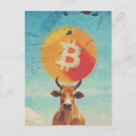 Cartão Postal De Festividades Bitcoin Alta Histórica (ATH)