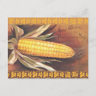 Cartão Postal De Festividades Boa Vontade Para Ação De Graças