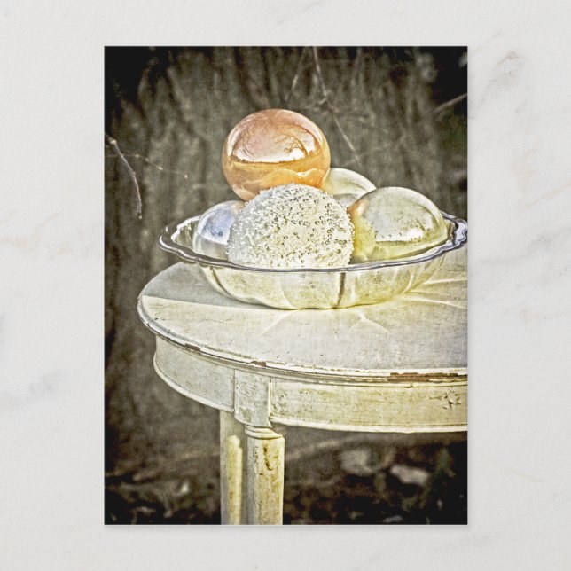 Cartão Postal De Festividades Boias de Natal em Woodland (Frente)