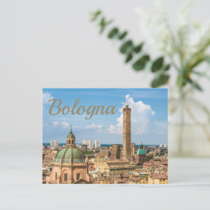 Cartão Postal De Festividades Bolonha Emilia-Romagna Itália Panorama Souvenir