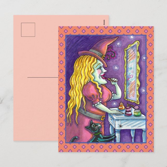 CARTÃO POSTAL DE FESTIVIDADES BOLSA DE BRINCADEIRA, PERFUME E POLONÊS DE NAIL, B (Frente/Verso)