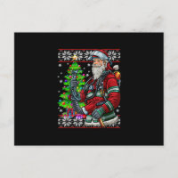 Bombeiro Santa Claus Fireman Figurume Feia