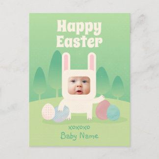 Cartão Postal De Festividades Bonitinho Bonito Primeira Páscoa