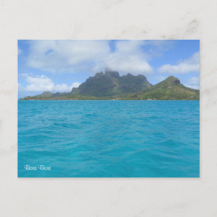 Cartão Postal De Festividades Bora Bora