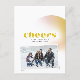 Cartão Postal De Festividades Bubble Cheers