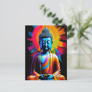 Cartão Postal De Festividades Buda - Raios do Tranquilo