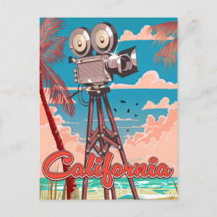 Cartão Postal De Festividades Califórnia no Cinema