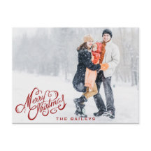 Caligrafia Moderna Fotos de Natal Feliz