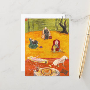 Cartão Postal De Festividades Calor de Florine Stettheimer