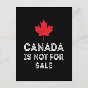 Cartão Postal De Festividades Canadá Não Para Venda - Orgulhoso e Patriótico