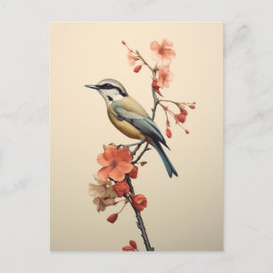 Cartão Postal De Festividades Canção de Primavera