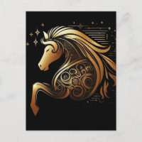 Capricórnio Zodíaco Cavalo Dourado Astrologia