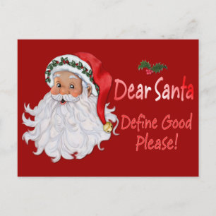 Cartão Postal De Festividades Caros Papais noeis