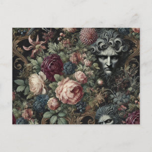 Cartão Postal De Festividades 🩸 Carta à Lunacy - Vitoriano Gótico