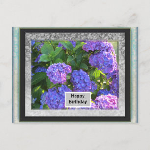 Cartão Postal De Festividades Cartão de Aniversário com Moldura para Foto