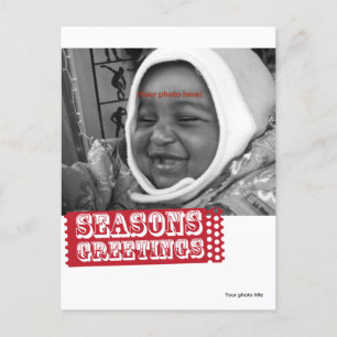 Cartão Postal De Festividades Cartão de Boas Festas