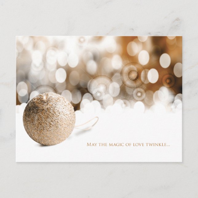 Cartão Postal De Festividades Cartão de Boas Festas (Frente)