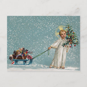 Cartão Postal De Festividades Cartão de Boas Festas de Natal