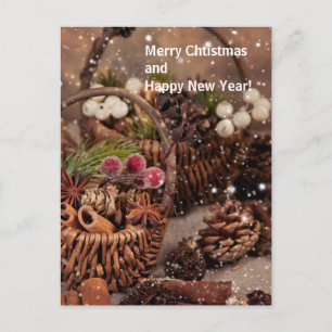 Cartão Postal De Festividades Cartão de boas-vindas dos bancos