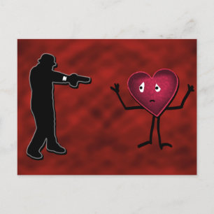 Cartão Postal De Festividades Cartão de Dia Anti-Valentim