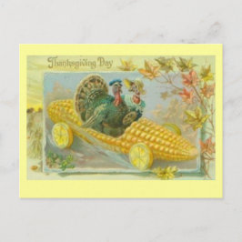 Cartão Postal De Festividades Cartão de Dia de Ação de Graças Móvel Corn