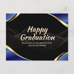 Cartão Postal De Festividades Cartão de Felicitações de Graduação