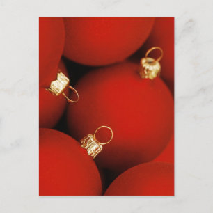 Cartão Postal De Festividades Cartão de Feriado de Ornações de Árvore de Natal