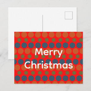 Cartão Postal De Festividades Cartão de Férias