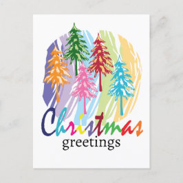 Cartão Postal De Festividades Cartão de Natal