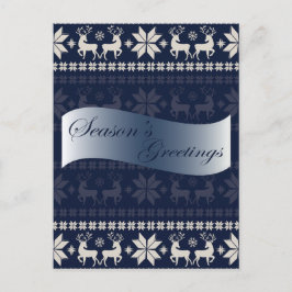 Cartão Postal De Festividades Cartão de Natal