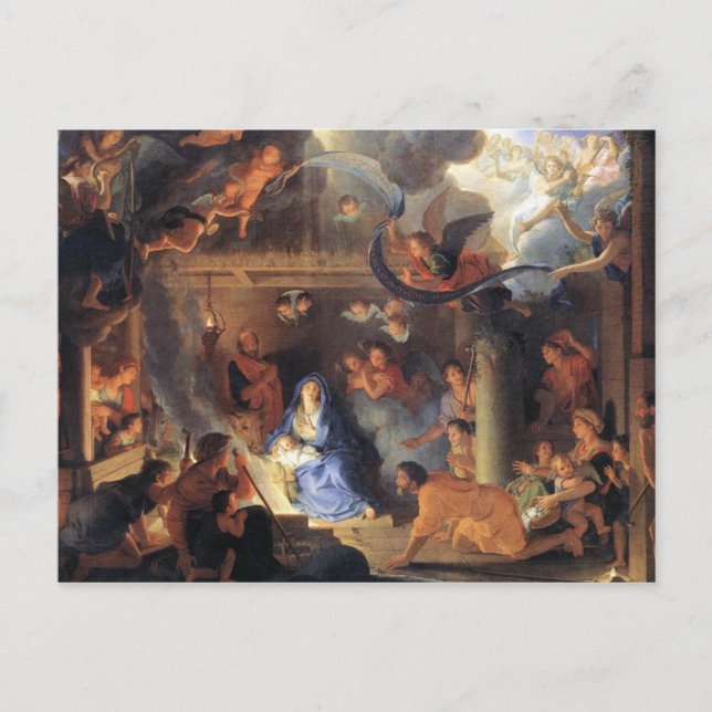 Cartão Postal De Festividades Cartão de Natal (Frente)