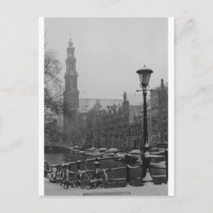 Cartão Postal De Festividades Cartão de Natal de Amsterdã