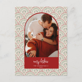 Cartão Postal De Festividades Cartão de Natal de Arte Moderna