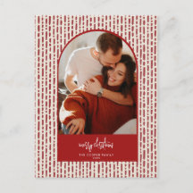 Cartão de Natal de Arte Moderna