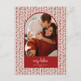 Cartão Postal De Festividades Cartão de Natal de Arte Moderna