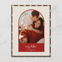 Cartão Postal De Festividades Cartão de Natal de Arte Moderna