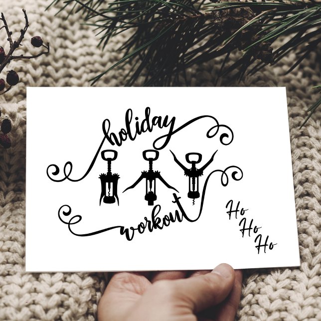 Cartão Postal De Festividades Cartão de Natal de Férias Engraçado (Criador carregado)