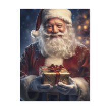 Cartão de Natal do Papai Noel
