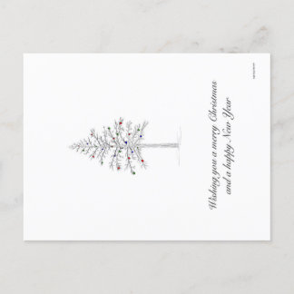 Cartão Postal De Festividades Cartão de Natal Personalizado