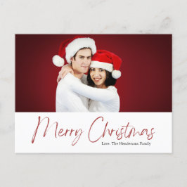 Cartão Postal De Festividades Cartão de Natal Personalizado Cartão de Foto Perso