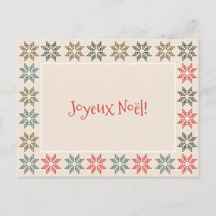 Cartão Postal De Festividades Cartão de Natal Personalizado com Poinsettia